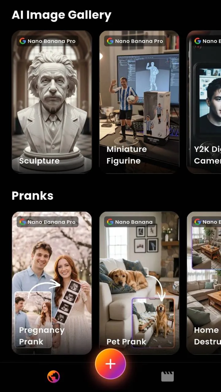 Image to Video AI generator — turning photos into AI videos in VIBE